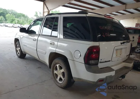 2004 Chevrolet Trailblazer Lt from USA, damaged, VIN 1GNDT13S342342216